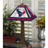 Houston Texans - Stained-Glass Mission-Style Table Lamp