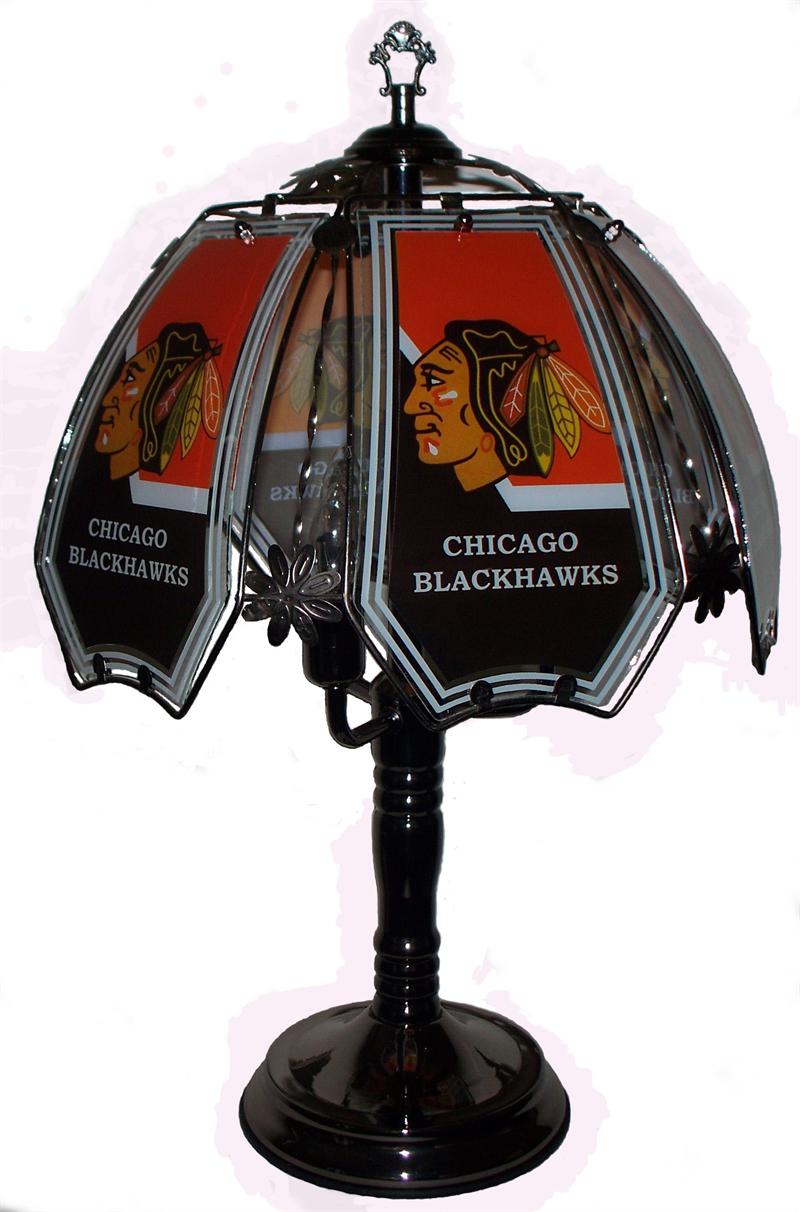 Chicago Blackhawks Touch Lamp At Sportsfanprolighting Com Chicago Blackhawks Touch Lamp