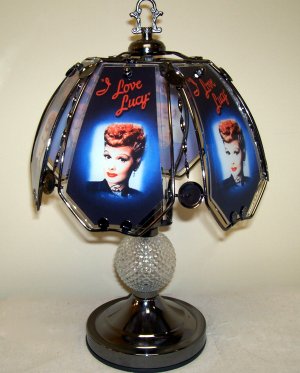Small I Love Lucy Touch Lamp at Sportsfanprolighting.com
